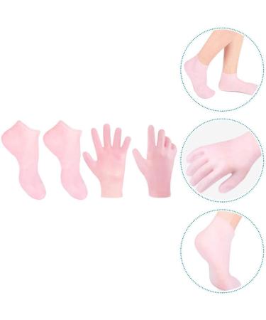 COHEALI 1 Set Hydrating Sock Gloves Moisturizing Gloves Foot Care Socks Dry Feet Moisturizing Socks and Gloves Cracked Foot Socks Moisturizing Hand Gloves Callus Remover Socks - Buy Online on GoSupps.com