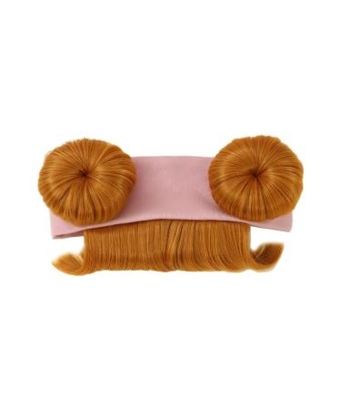 CAZSTYK Gold Baby Headband Fashionable Toddler Hairpiece & Stylish Hair Decoration Comfortable Wearing for Infants Pink