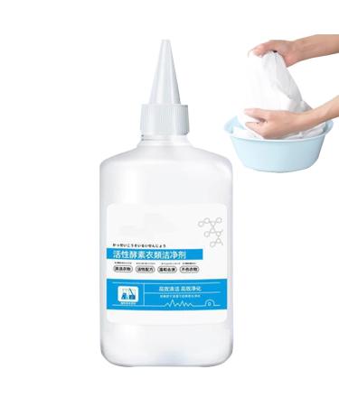 Clothing Stain Remover Active Enzymes Stain Removal | Clothes Dry Cleaning Agent for Home Dorm Apartment Hotel School for Bed Sheet Clothes Welts