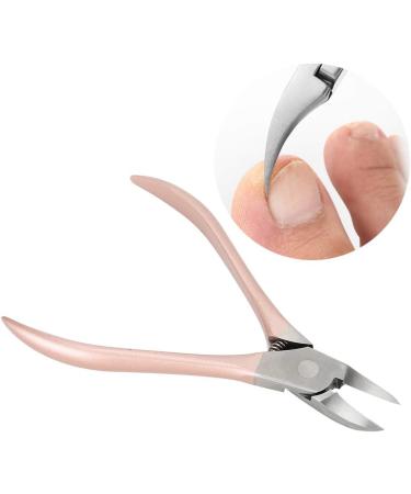 Professional Stainless Steel Nail Clipper Cutter for Thick Hard Nails Onychomycosis Paronychia with Mortise and Tenon Joint Structure Rose Gold Color (-1414200004111) YUYTEmcvdxeu2yh-11 - Buy Online on GoSupps.com