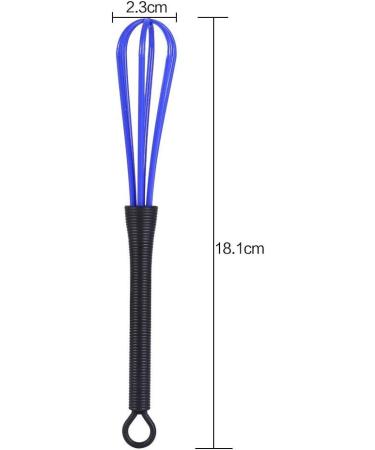 5PCS Plastic Salon Barber Hair Color Dye Cream Whisk - Kitchen Balloon Mixer Tool - Buy Online on GoSupps.com