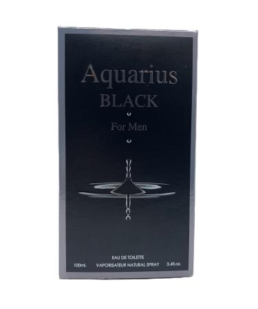 Aquarius Black Men's Cologne 3.4 Fl. Oz. Eau de Toilette Spray - Buy Online on GoSupps.com