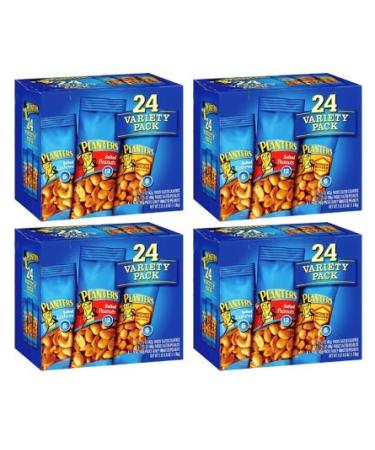 Planters Nut 24 Count-Variety Pack 2 Lb 8.5 Ounce Carrier to Shipping International USPS ups FedEx DHL 14-28 Day by Dragon Shopping (Pack of 4)