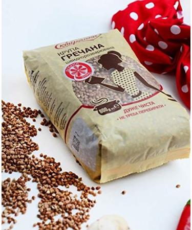 Skvira Roasted Buckwheat Kasha 800g - GMO Free, 1 Pack - Buy Online on GoSupps.com