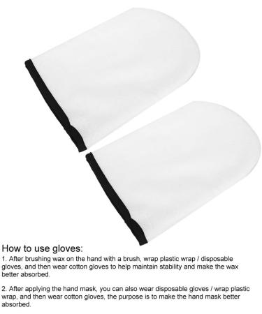 Qukaim Gloves Paraffin Therapy Hand Gloves for Heat Preservation Cotton Wax Therapy Gloves for Hand Care - Buy Online on GoSupps.com