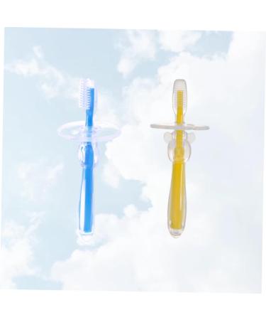 Minkissy 4-Pack Training Toothbrushes for Kids | Silicone Baby Toothbrush Toys for Toddlers | Best Accessories for Milk Teeth - Buy Online on GoSupps.com