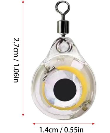 Lesunbak Drop Fishing Lights - Waterproof LED Bait Light for Night Fishing | Eye Shape Underwater Lure to Attract Perch - Buy Online on GoSupps.com