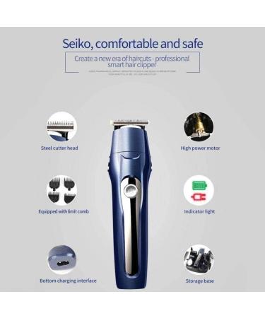 Professional Cordless Hair Clipper Set - 5 in 1 Electric Haircut Kit for Men Easy to Use Multi-Functional Clipper & Trimmer - Ideal for Home Grooming - Buy Online on GoSupps.com