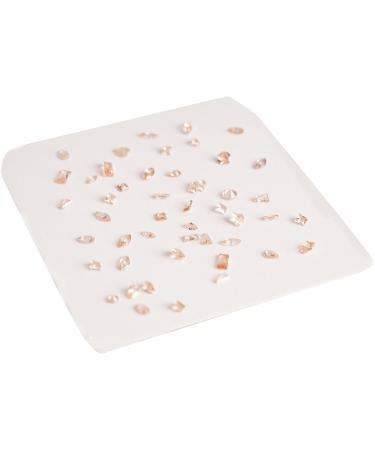 50pcs 3D Nail Pointed Bottom Glass Rhinestones Nails Art For Projects And Clothing Embellishments Nail Embellishments Translucent powder - Buy Online on GoSupps.com