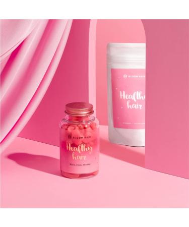 Bloom Hair Gummies: Biotin & Vegan Supplements for Rapid Hair Growth - 1 Month Supply - Buy Online on GoSupps.com