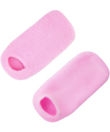 Healeved 2 Pairs Moisture Socks Gel Dry Feet Socks Gel Lining Socks Gel Socks Cotton Spa Socks Cracked Foot Lotion Socks Moisturizing Foot Wear Care Moisturizing Socks Miss Pink - Buy Online on GoSupps.com