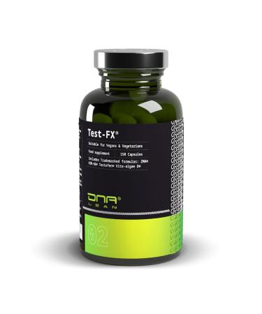 DNA Lean Test-FX Premium Testosterone Booster Supplement for Men (and LIBIDO Support) with 12 Proven Natural Ingredients. Test-FX is Made in The UK Contains 1 Month's Supply of 150 Veggie Caps