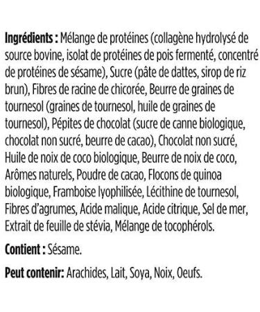 Genuine Health Clean Collagen Protein Bar Chocolate Raspberry 7g Collagen Gluten Free 8 count - Buy Online on GoSupps.com