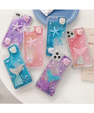 Miagon Liquid Quicksand Case for Xiaomi Mi 10T Glitter Floating Sparkle Bling Transparent 3D Cute Case Starfish Purple Xiaomi Mi 10T Starfish Purple - Buy Online on GoSupps.com
