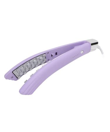 Hair Crimper for Women Corn Hair Splint Perm Volumizing Ceramic Hair Iron Portable Hair Volume Corrugated Curler Adjustable Temperature Hair Styling Tool (US Plug 110V)