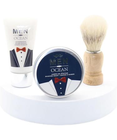 Luxurious Vintage Motorbike Shaving Set - Aftershave Shaving Soap Shaving Brush - Buy Online on GoSupps.com