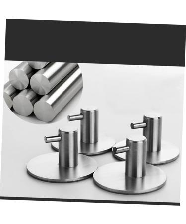 Alipis 3pcs Towel Hooks Stainless Steel Hooks Towel Hanger Coat Hook Clothes Hook Towel Rack Clothing mediumx3pcs Picture 1x3pcs - Buy Online on GoSupps.com