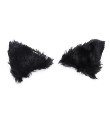 FRCOLOR Animal Ear Clip Hair Accessories for Kids Bow Hair Clips Hair Clips for Girls Cat Ear Hair Accessories Cosplay Hairclip Halloween Hairpins Lovely Lolita Cosplay Hair Clip Wig