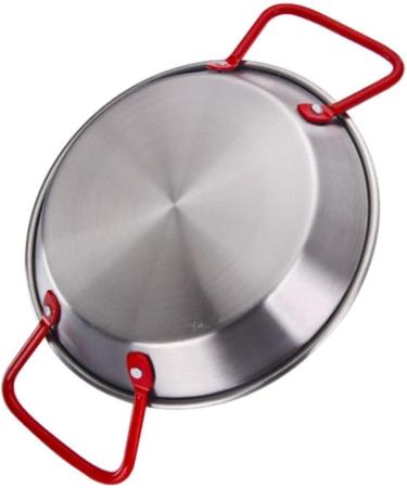 LAKEINX Pan Seafood Frying Pot Stainless Steel Double Ear Frying Pan Saucepan Fruit Plate Container Cooking Tools - Buy Online on GoSupps.com