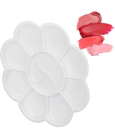 ZJchao White Paint Palette Makeup Lipstick Color Mixing Bowl Art Supply - Buy Online on GoSupps.com