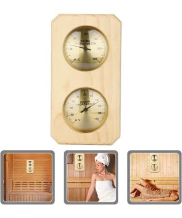 Sosoport Sauna Temperature & Moisture Knife Hygrometer - Indoor & Outdoor Humidity Accessories for Home Saunas | Durable ABS - Buy Online on GoSupps.com