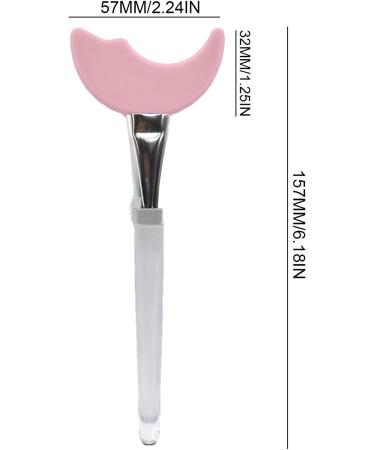 Eye Makeup Auxiliary Artifact - Lash Guard Makeup Tool Makeup Tools For Eyes | Reusable Eye Template Eyelash Tools Eyebrow Stencils Makeup Tools Reusable Silicone For Beginners 6.18x2.24x0.39in pink - Buy Online on GoSupps.com