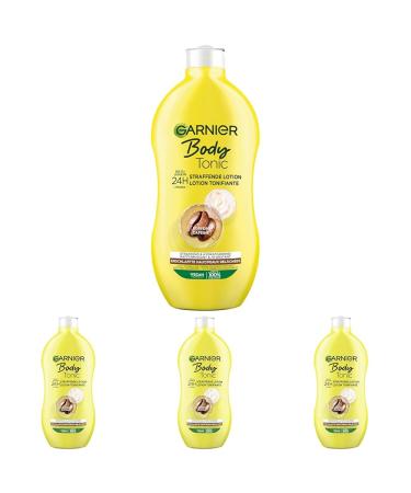 Garnier tightening moisture lotion up to 24h moisture tightness Garnier Body Tonic 400 ml (pack of 4) 400 ml (4-pack).