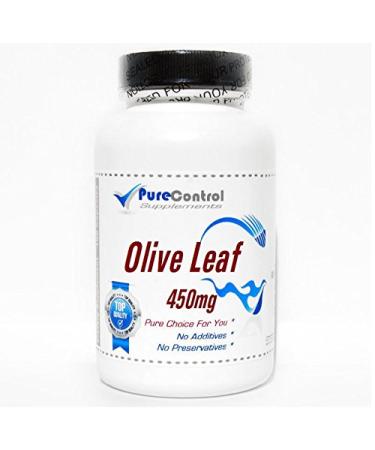 Olive Leaf 450mg // 200 Capsules // Pure // by PureControl Supplements