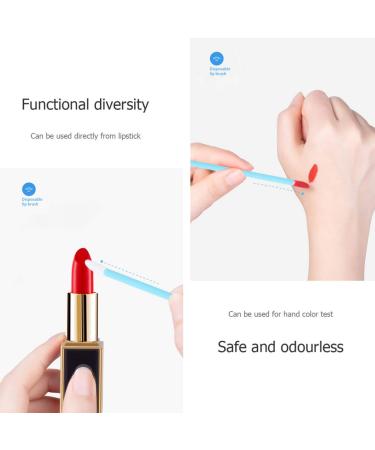 400 Pcs Lipstick Applicator Brush Kit | Makeup Tool Set - Blue & Classic Design - Buy Online on GoSupps.com