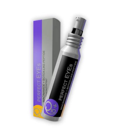 UNIQ10UE PERFECT EYES Peptide Serum Similar to Botox, Reduction of Dark Circles, Expression Wrinkles, Q10 + NADH, Made in Germany, 35 ml