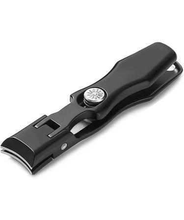UNbit Toenail Clippers Portable Nail Fingernail Clipper Steel Wide Jaw Opening Anti Splash Fingernail Clippers Nail Cutter Manicure (Color : Schwarz) - Buy Online on GoSupps.com