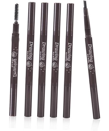 TOVINANNA 2 1 Eyebrow Pencil Waterproof Eyebrow Pencil Brush Eyebrow Brush To Rotate Refill Automatic - Buy Online on GoSupps.com
