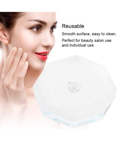 Glass False Eyelash Adhesive Glue Dish Lashes Grafting Pads Eyelash Glue Mixing Dish for Holding Eyelashes During Extension Application - Buy Online on GoSupps.com