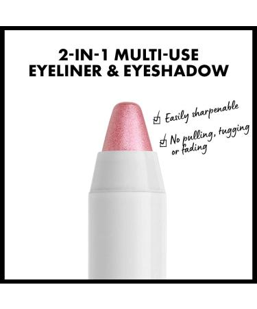 NYX Jumbo Eyeliner Pencil - Strawberry Milk (Pearly Pink) | Long-lasting Formula - Buy Online on GoSupps.com