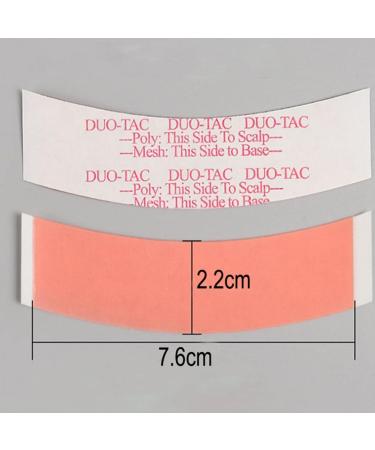 Grendly Super Strong Duo-Tac Wig Double Tape Adhesive Extension Hair Strips for Toupees/Lace Wig 36Pc/Lot - Buy Online on GoSupps.com