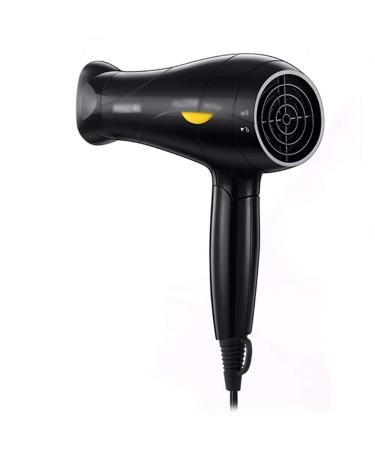 Hair Dryer with Folding Handle Travel Hair Dryer /White (Black)
