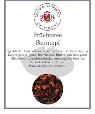 Lerbs & Hagedorn Lerbs & Hagedorn Fruit Tea Rum Jar Rum Berry Flavour 1 kg (approx. 50 litres) Apple Rosehip Parts Corinth