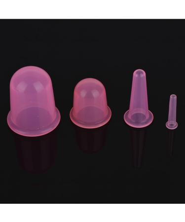 Silicone Massage Cups - Anti-Cellulite Suction Cups for Body & Face | Full Body Massage Device (Pink) - Shop Internationally! - Buy Online on GoSupps.com