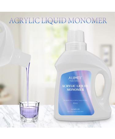 Buy Acrylic Liquid Monomer 34FL.OZ - Premium Acrylic Nail Liquid for Perfect Nails - Buy Online on GoSupps.com