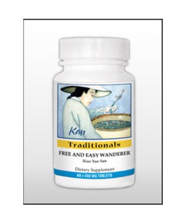 Kan Traditionals Free and Easy Wanderer Dietary Supplement 500 mg (60 Tablets)