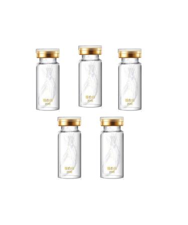 WOLPARS Instalift Protein Thread Lifting Set  Soluble Protein Thread and Nano Gold Essence Combination  Absorbable Collagen Threads  Smoothes Fine Lines  Enhance Elasticity-5bottle Protein Thread