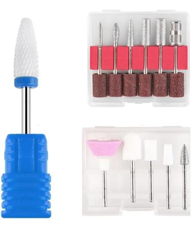 Ntcpefy Electric Nail File Thick Toenails 4 Speeds Cordless Acrylic NailTool Toe Nail Grinder Kit for Thick Nails Blue - Buy Online on GoSupps.com