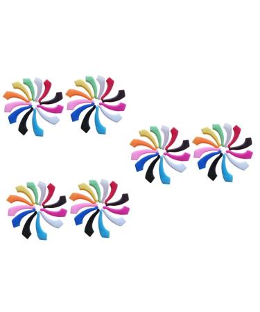 Gleavi 36 pairs set glasses hanger climbing accessories glasses hook made of silicone slipproof glasses holder silicone glasses cover ear hooks made of silicone glasses.