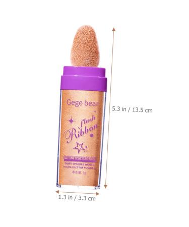 FOMIYES 9 Pcs Highlight Powder Glitter Fairy Highlighter Sticks & Loose Face Makeup Assorted Colors for a Radiant Glow - Buy Online on GoSupps.com