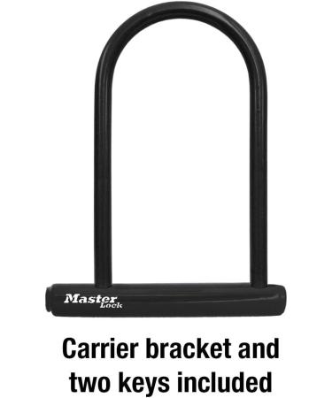 Master Lock 8170D U-Lock Bike Lock for Bicycles and Outdoor Equipment - 6-1/8 inch Black U-Lock - Buy Online on GoSupps.com