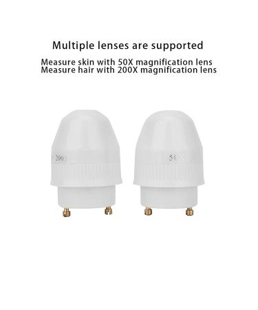5-Inch Skin & Hair Analyzer | Hair Scalp Detector with Magnifying Glasses | Rechargeable & Intuitive Skin Detection - Shop Now - Buy Online on GoSupps.com