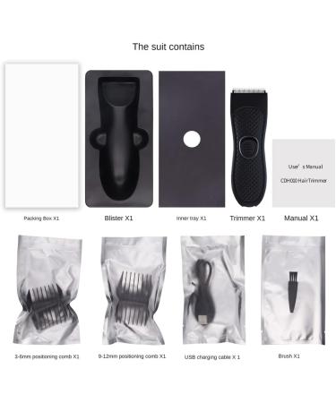Buy Electric Hair Clippers & Body Trimmer for Intimate Areas - Rechargeable Epilator for Smooth Grooming - Buy Online on GoSupps.com
