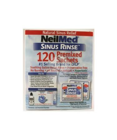NeilMed SinuRinse 120 Refill Mixture Sachets Including P & P*