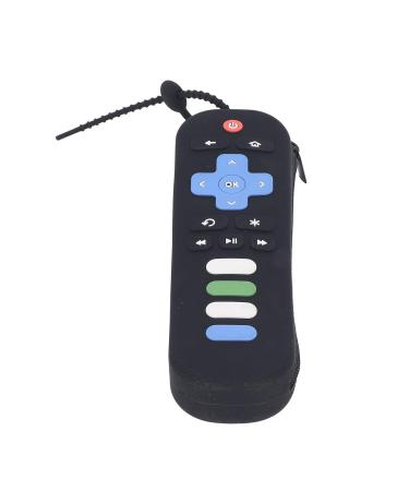 Large Capacity Black Baby Bite Ring Storage Bag | Multi-Purpose Remote Control & Makeup Brush Organizer with Hanging Strap - Ideal for International Shipping - Buy Online on GoSupps.com