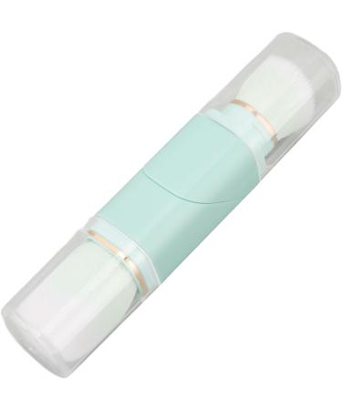 Double Head Retractable Powder Brush Strong Grip Portable Makeup Brush Odorless Deformation Proof Travel Makeup Brush (Blue) - Buy Online on GoSupps.com